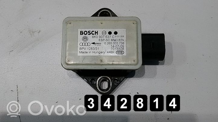 Audi S5 Engine control unit/module 8K0907637C