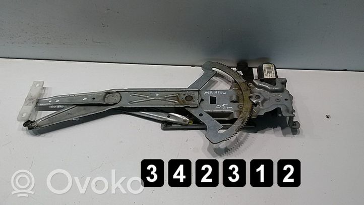 Opel Meriva A Front door window regulator with motor 93389551