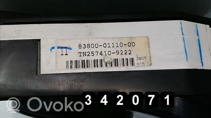 Pontiac Vibe Tachimetro (quadro strumenti) 838000111000