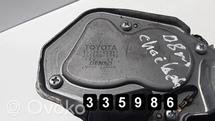 Toyota Avensis T250 Motorino del tergicristallo del lunotto posteriore 05091