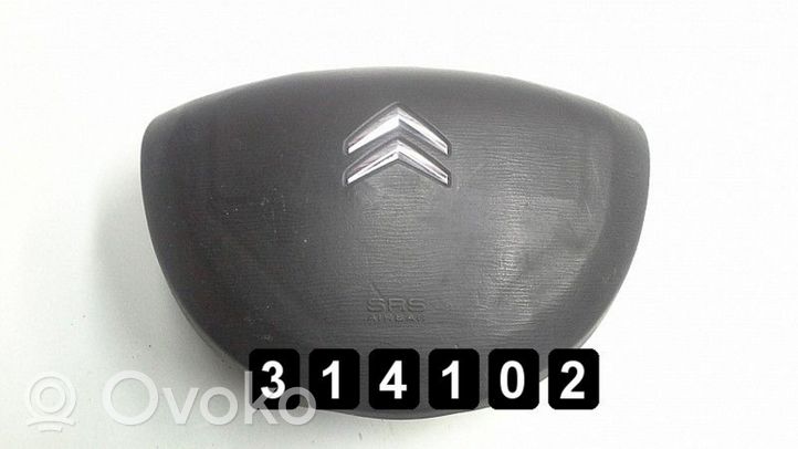 Citroen C6 Poduszka powietrzna Airbag kierownicy 96446972