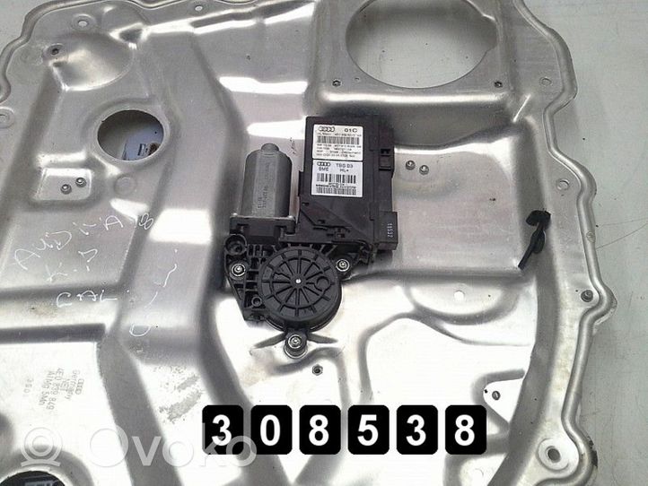 Audi A8 S8 D3 4E Priekinio el. Lango pakėlimo mechanizmo komplektas 4E0959801C
