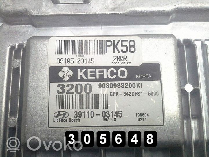 Hyundai i10 Calculateur moteur ECU 39105-03145