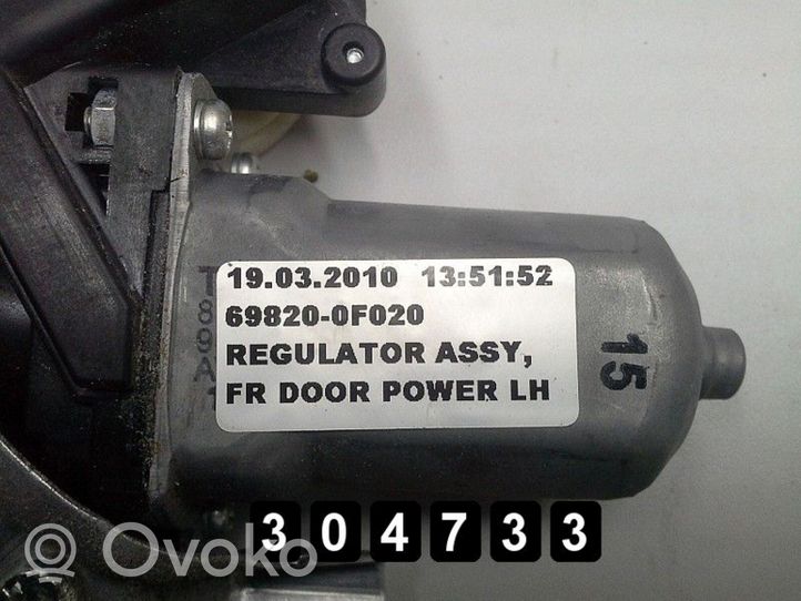 Toyota Verso Elektryczny podnośnik szyby drzwi 69820-0F020(RHD)