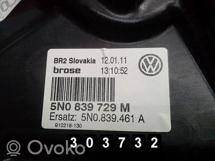 Volkswagen Tiguan Elektryczny podnośnik szyby drzwi 