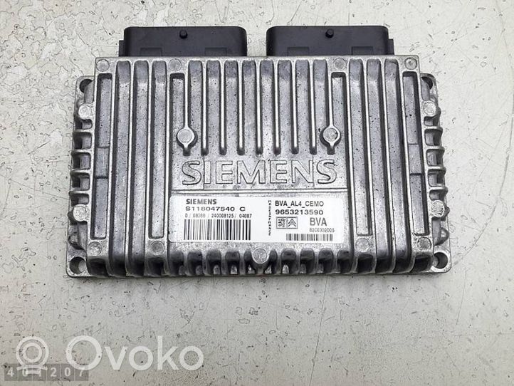 Fiat Ulysse Pārnesumkārbas vadības bloks 9653213590