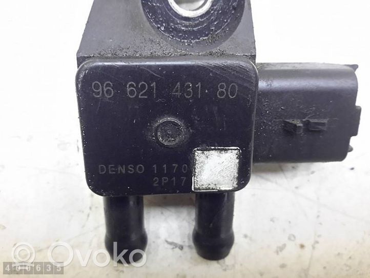 Citroen C3 Sensore di pressione dei gas di scarico 9662143180