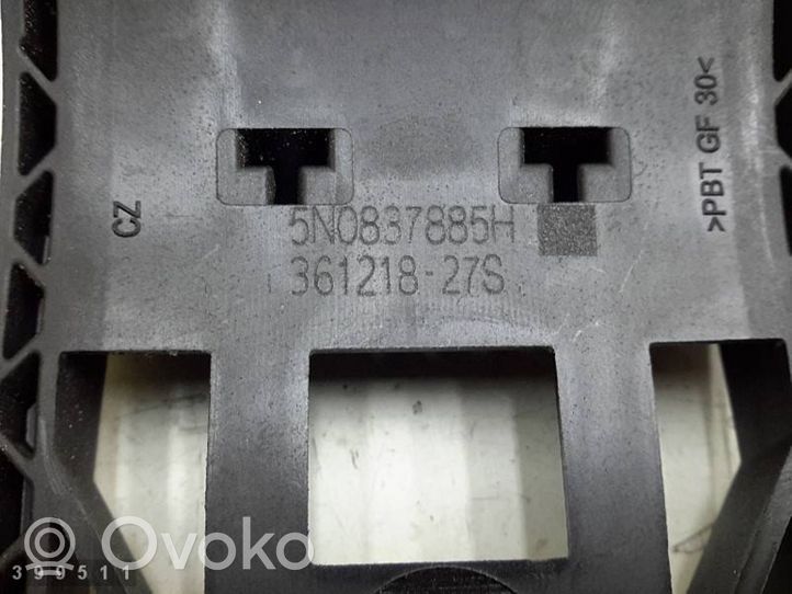 Skoda Fabia Mk3 (NJ) Klamka/wspornik zewnętrzny drzwi tylnych 5N0837885H