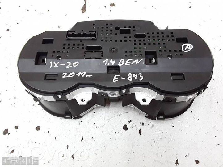 Hyundai ix20 Compteur de vitesse tableau de bord 940011K030