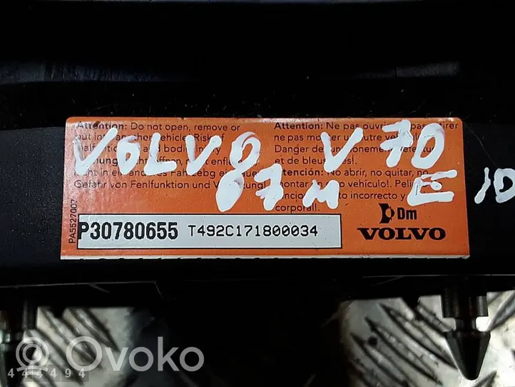 Volvo V70 Ohjauspyörän turvatyyny P30780655
