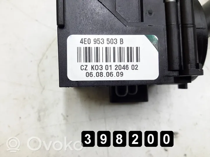 Audi A4 S4 B7 8E 8H Manetka / Przełącznik wycieraczek 4e0953503b