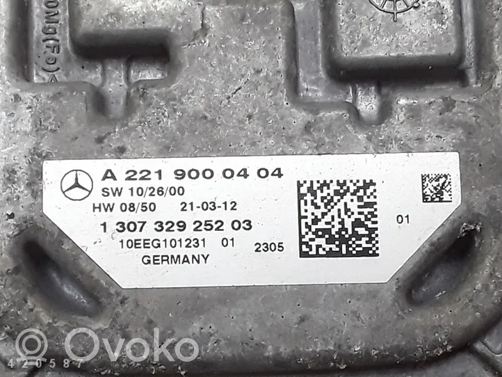 Mercedes-Benz S AMG W221 Module de contrôle de ballast LED 