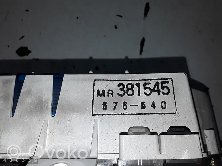 Mitsubishi Space Wagon Tachimetro (quadro strumenti) mr381545