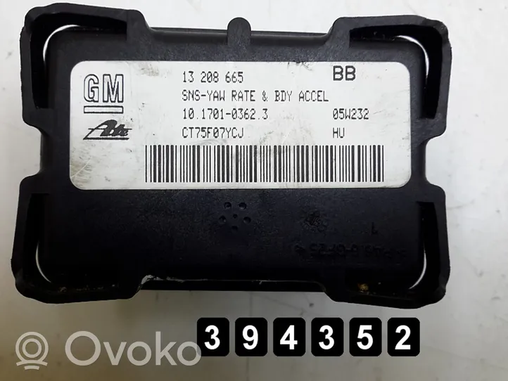 Opel Astra G Centralina ESP (controllo elettronico della stabilità) 13208665