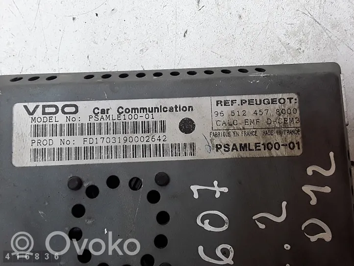 Peugeot 607 Unité / module navigation GPS 965124578000