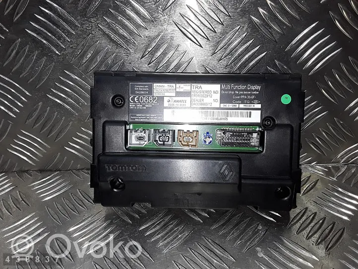 Renault Clio IV Monitor / wyświetlacz / ekran 0355149666