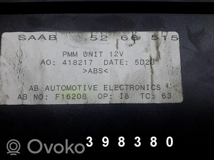 Saab 9-5 Moduł / Sterownik lusterek bocznych 5266515