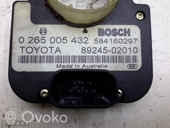 Toyota Corolla Verso E121 Capteur d'angle de volant 0265005432