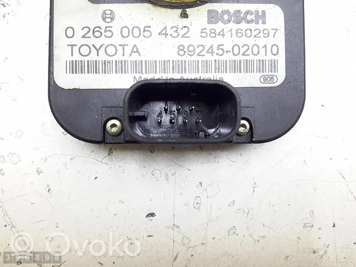 Toyota Corolla Verso E121 Czujnik kąta skrętu 0265005432