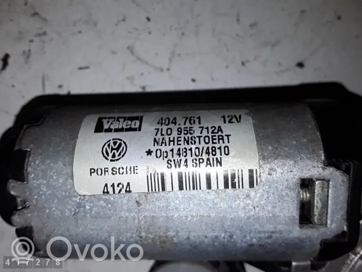 Volkswagen Touareg I Wiper motor 7L0955712A