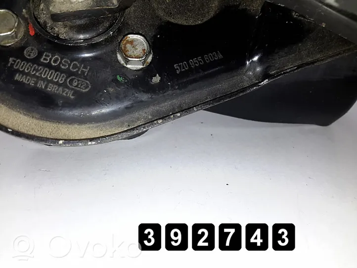 Volkswagen Fox Mechanizm wycieraczek szyby przedniej / czołowej 5z0955603