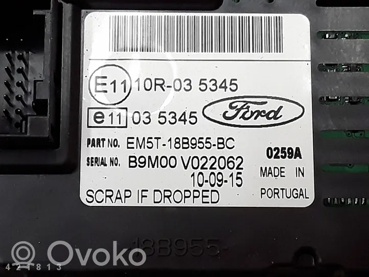 Ford Transit -  Tourneo Connect Monitori/näyttö/pieni näyttö em5t18b955bc