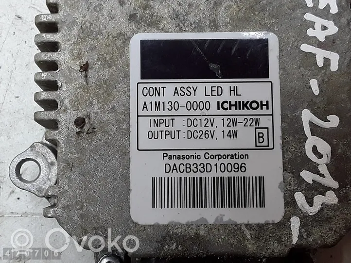 Nissan Leaf I (ZE0) Modulo di controllo ballast LED a1m1300000