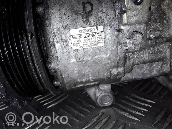 Toyota Auris 150 Компрессор (насос) кондиционера воздуха ge4472601257