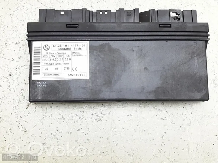 BMW M5 Engine control unit/module 9114447