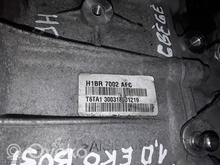 Ford Fiesta Manual 6 speed gearbox H1br7002afc