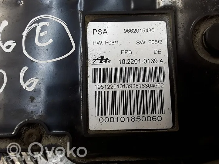 Citroen C6 Hand brake/parking brake motor 9662015480