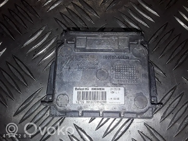 Opel Signum Ksenona vadības bloks 89034934