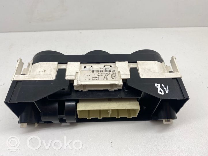 Volkswagen Polo V 6R Climate control unit 6R0820045G