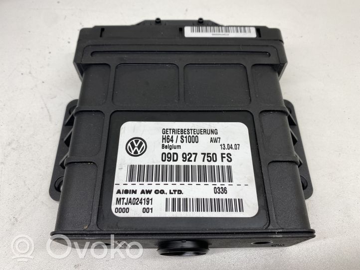 Audi Q7 4L Module de contrôle de boîte de vitesses ECU 09D927750FS