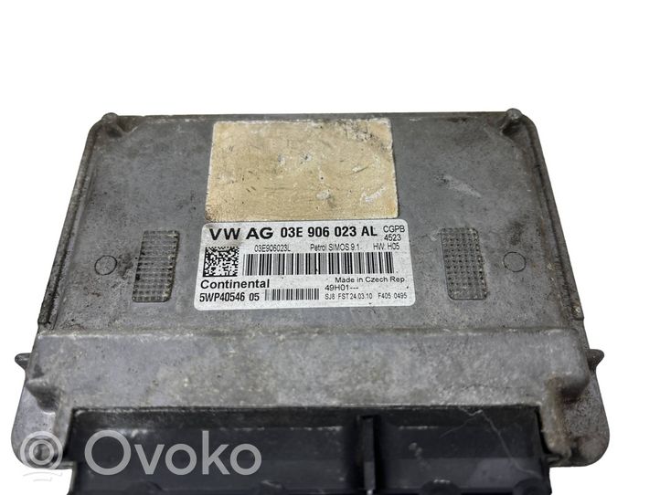 Volkswagen Polo V 6R Calculateur moteur ECU 03E906023AL