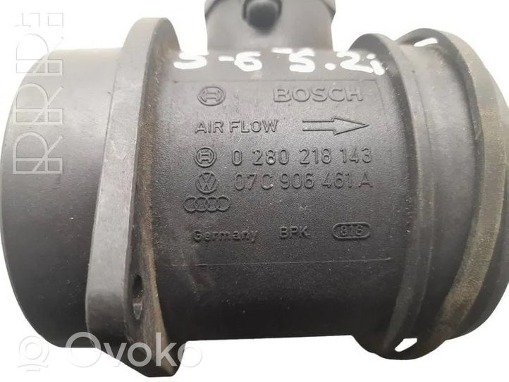 Audi A6 S6 C6 4F Mass air flow meter 07C906461A