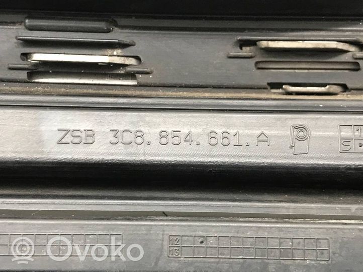 Volkswagen PASSAT CC Priešrūkinio žibinto apdaila/ grotelės 3C8853665E