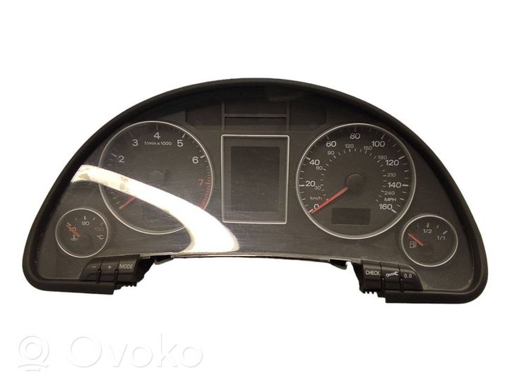 Audi A4 S4 B7 8E 8H Compteur de vitesse tableau de bord 8E0920951C