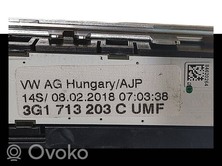 Volkswagen Arteon Drążek / Pokrętło zmiany biegów 3G1713203C