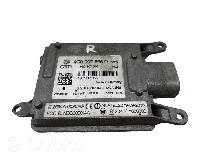 Audi A6 S6 C7 4G Modulo di controllo del punto cieco 4G0907566D