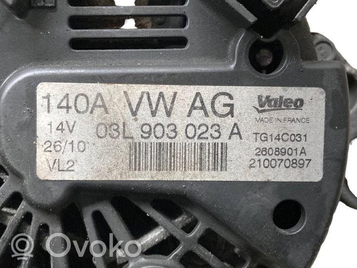 Volkswagen Golf VI Generatore/alternatore 03L903023A