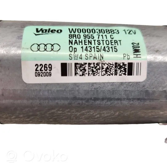 Audi Q5 SQ5 Galinio stiklo valytuvo varikliukas 8R0955711C