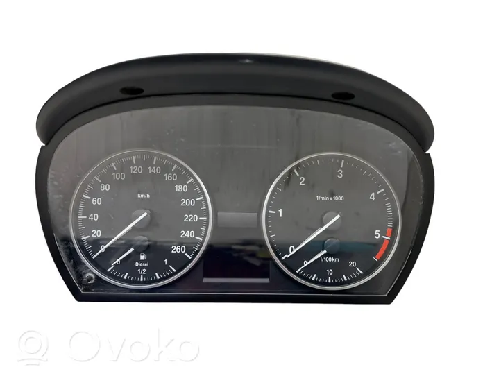 BMW 3 E90 E91 Compteur de vitesse tableau de bord 9187060