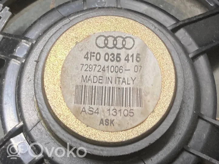 Audi A6 S6 C6 4F Громкоговоритель (громкоговорители) в задних дверях 4F0035415