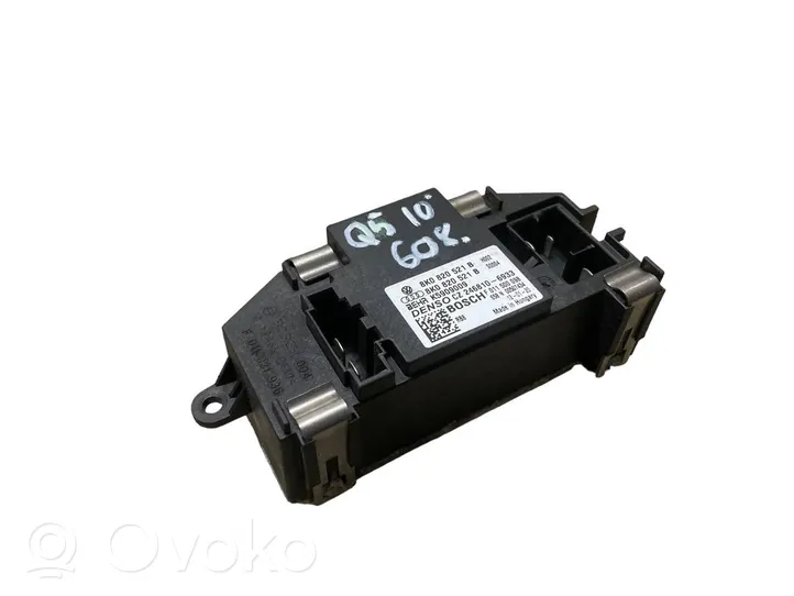 Audi Q5 SQ5 Résistance moteur de ventilateur de chauffage 8K0820521B