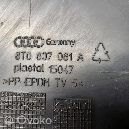 Audi A5 8T 8F Garniture de radiateur 8T0807081A