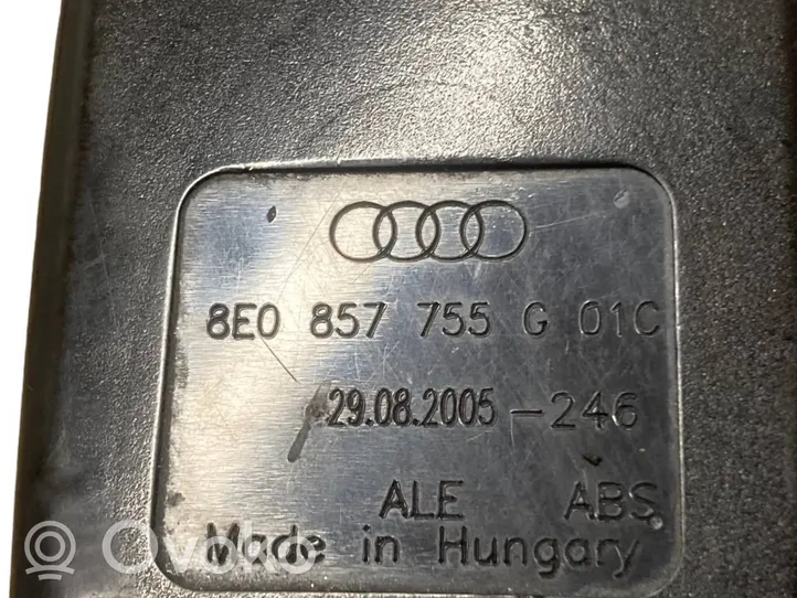 Audi A4 S4 B7 8E 8H Fibbia della cintura di sicurezza anteriore 8E0857755G