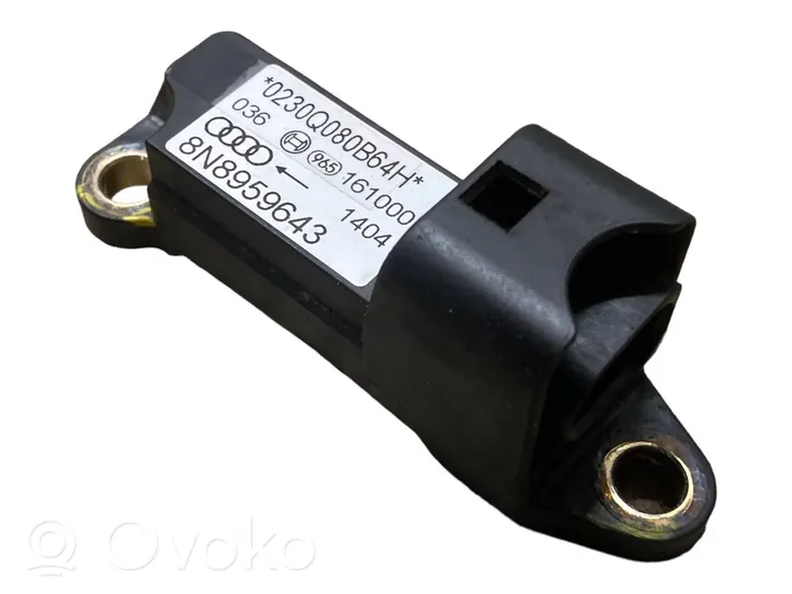 Audi TT Mk1 Sensore d’urto/d'impatto apertura airbag 8N8959643