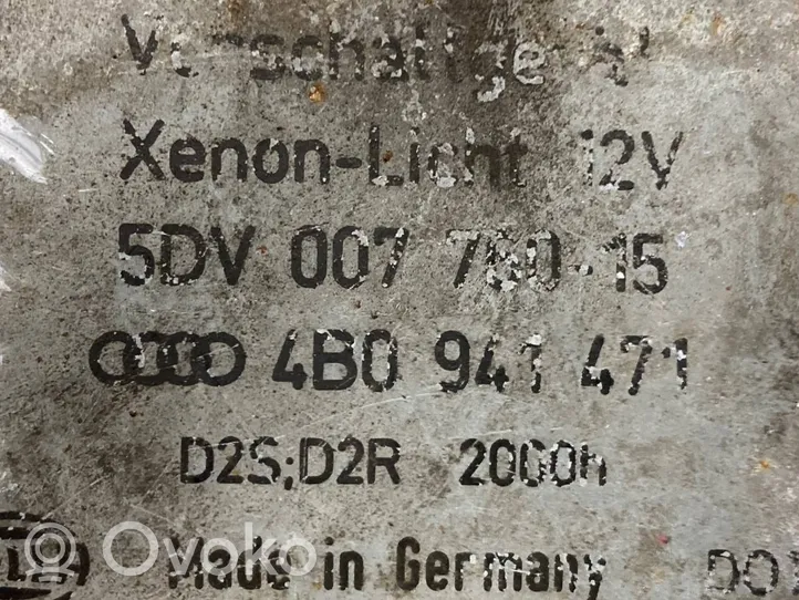 Audi A6 S6 C5 4B Module de ballast de phare Xenon 4B0941471
