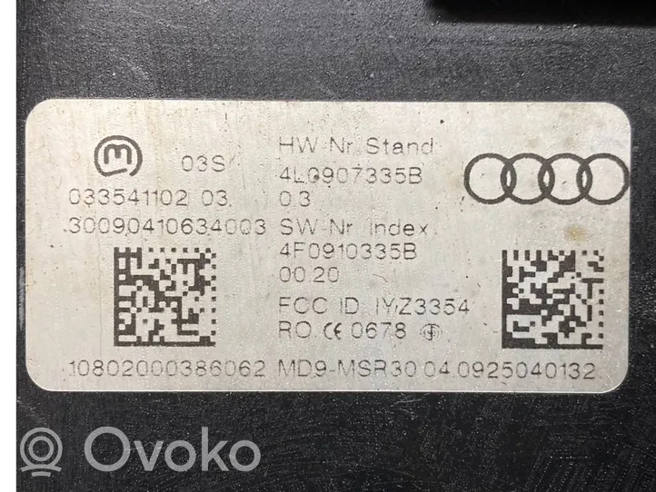 Audi Q7 4L Centralina/modulo keyless go 4L0907335B